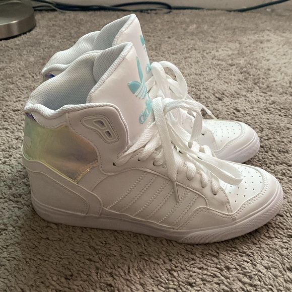 ❤️SOLD❤️2019 Adidas Originals Extaball Up sneakers women’s size 7 - Picture 1 of 17